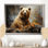 Bear Bears Boundary II - Reproductions encadrées d'ours