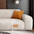 Beige Polyester Modular Sofa cushion couch