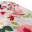 Housse de coussin en toile brodée 