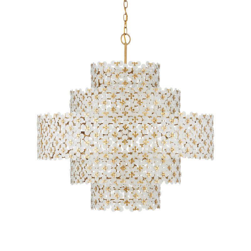 Spring Flower 4 - Light Chandelier, 35'' H X 35'' W X 35'' D