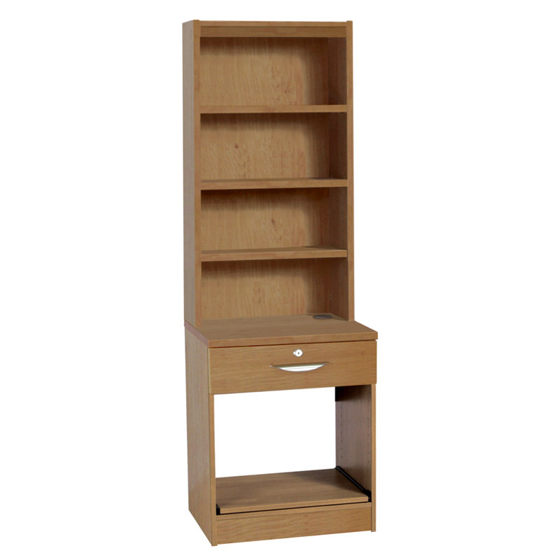 Nero 182.8cm H x 60cm W Printer Stand, English Oak