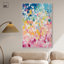 «Joyful Rainfall I», toile de couleur moderne abstraite par Art Remedy-107456651-107456669