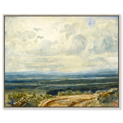 Vue sur une vallée en Normandie, art vintage classique par Bloomsbury Market