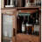 Modern Minimalist Integrated Wall-Mounted Solid Wood Pantry Kitchen Storage Cupboard