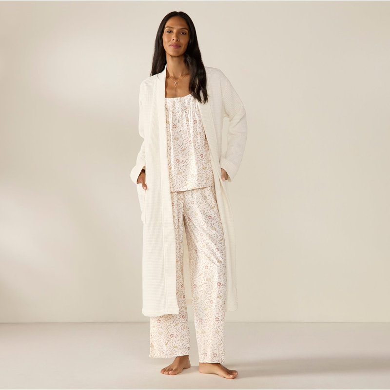 Pebbled Terry Robe, Large/XLarge, Undyed