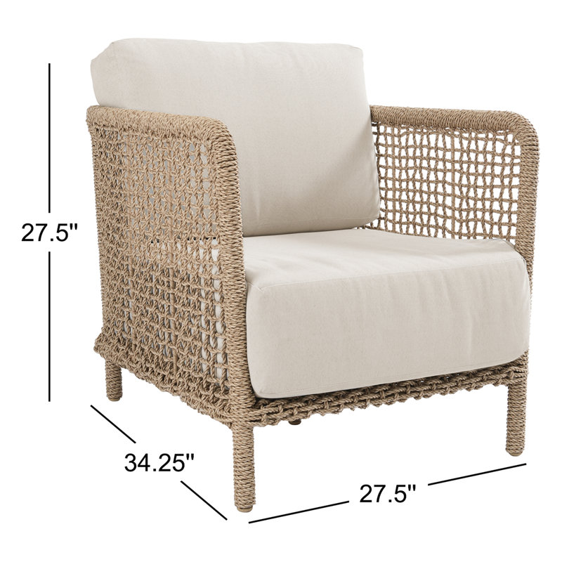 Brisbane Outdoor Accent Chair Natural