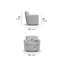 Fauteuil pivotant rembourré Monarch-92719246