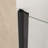 31-30"X 72" Bifold Shower Door, 1/4"(6Mm) Tempered Glass, Matte Black Aluminum Frame, Explosion Proof Film-126143524