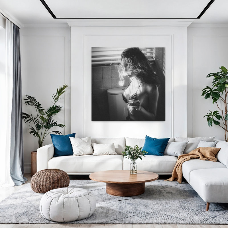 Art contemporain Portrait contemporain, H 48 po x l 48 po