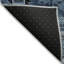 Tapis intérieur / extérieur bleu lavable à la machine Xhevrie-1988045430