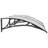vidaXL Front Door Canopy, Outdoor Awning for Porch & Patio