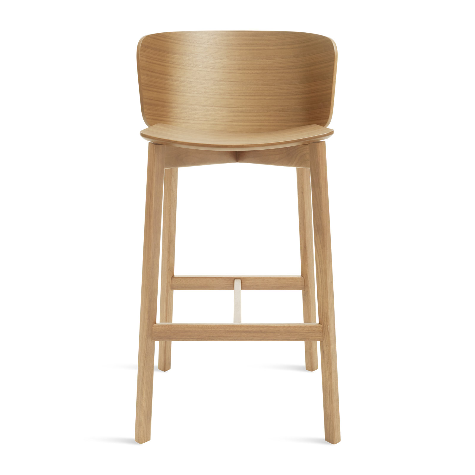 Buddy Stool, Bar Stool (32" Seat height), White Oak