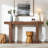 63'' Farmhouse Console Table With Wooden Narrow Design And Extra Long Structure For Living Room & Entryway-1018982610