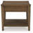 Franccesca Solid Wood Top 1 End Table with Storage