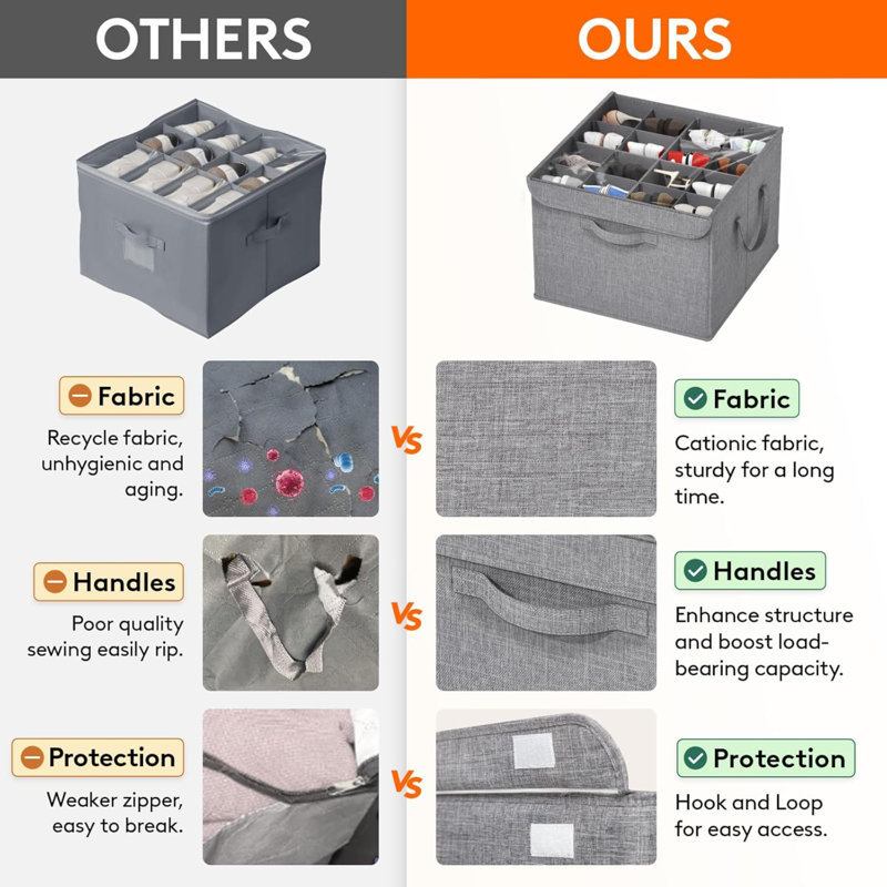 16 Pair Shoe Storage Box