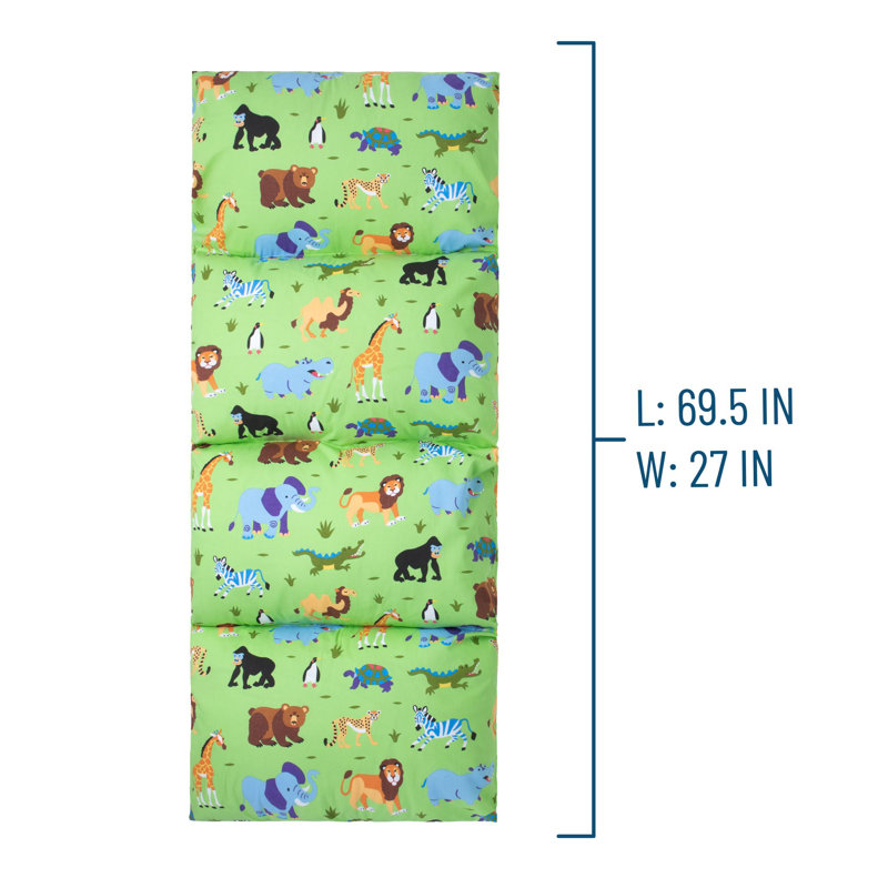 Housse pour chaise longue Wildkin Kids, Animaux sauvages