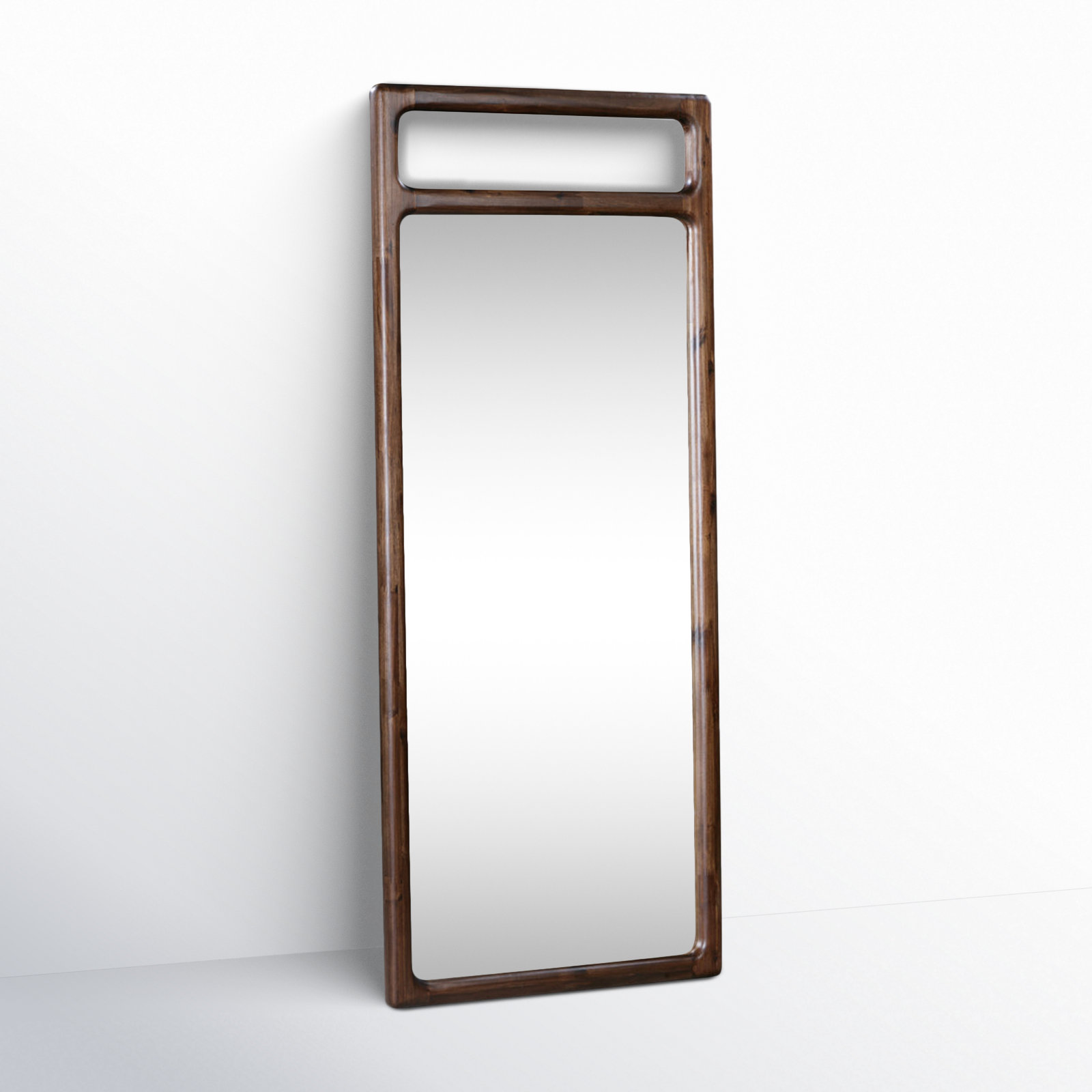 Rosy 28" Acacia Full-Length Mirror