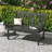 Garden Bench All-Weather HDPE 2-Person Outdoor Bench for Front Porch Backyard-1158553320