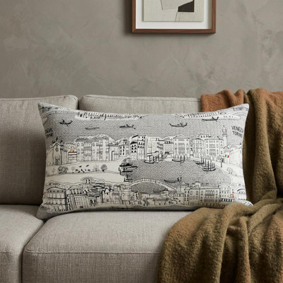 Coussin lombaire blanc Venice