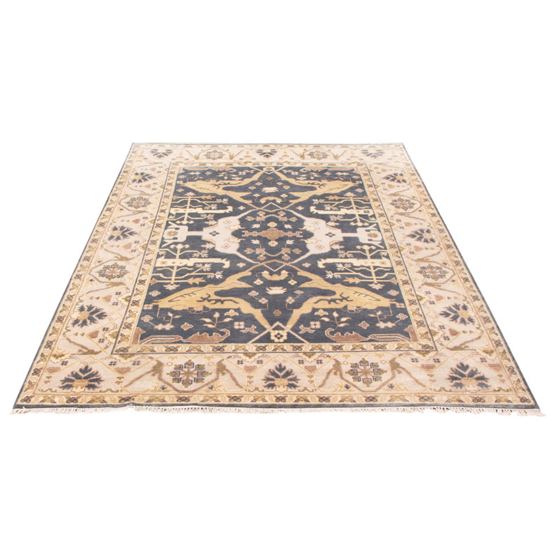 Tapis gris foncé Royal Oushak 8 pi 2 po x 10 pi 3 po