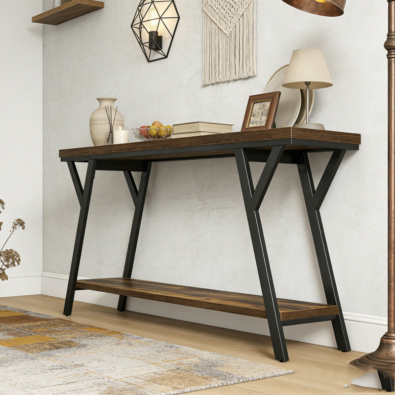 70.9 Inch Narrow Long Console Table