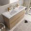 60 Inch Freestanding Bathroom Vanity With Double Sinks, Spacious Storage, And Soft Close Drawers For Modern Bathrooms-116332594