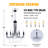 Vintage Empire 8-lights Crystal Chandelier Dimmable