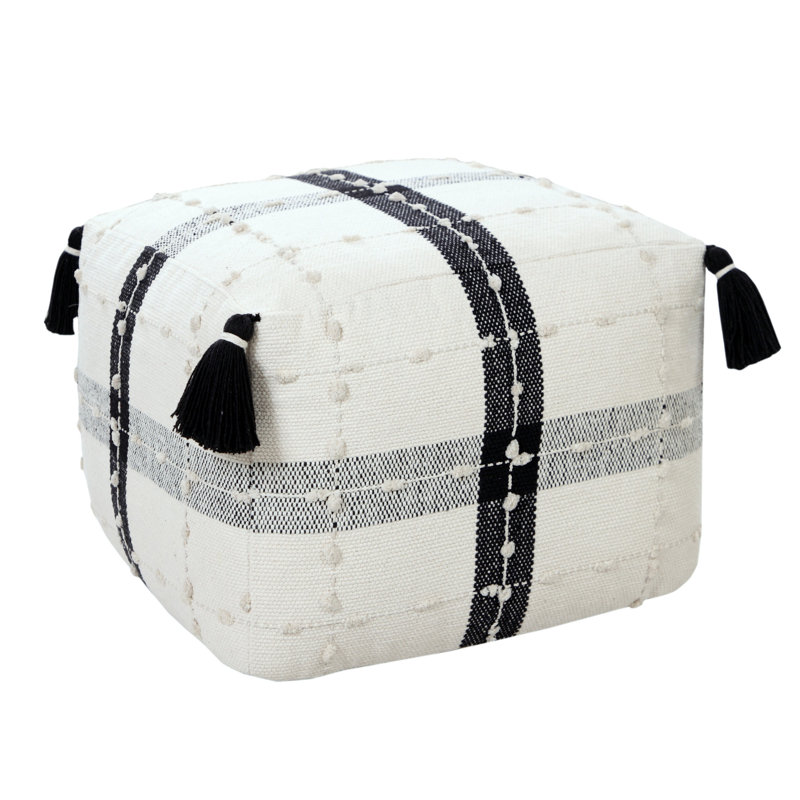 Mcgann Upholstered Pouf