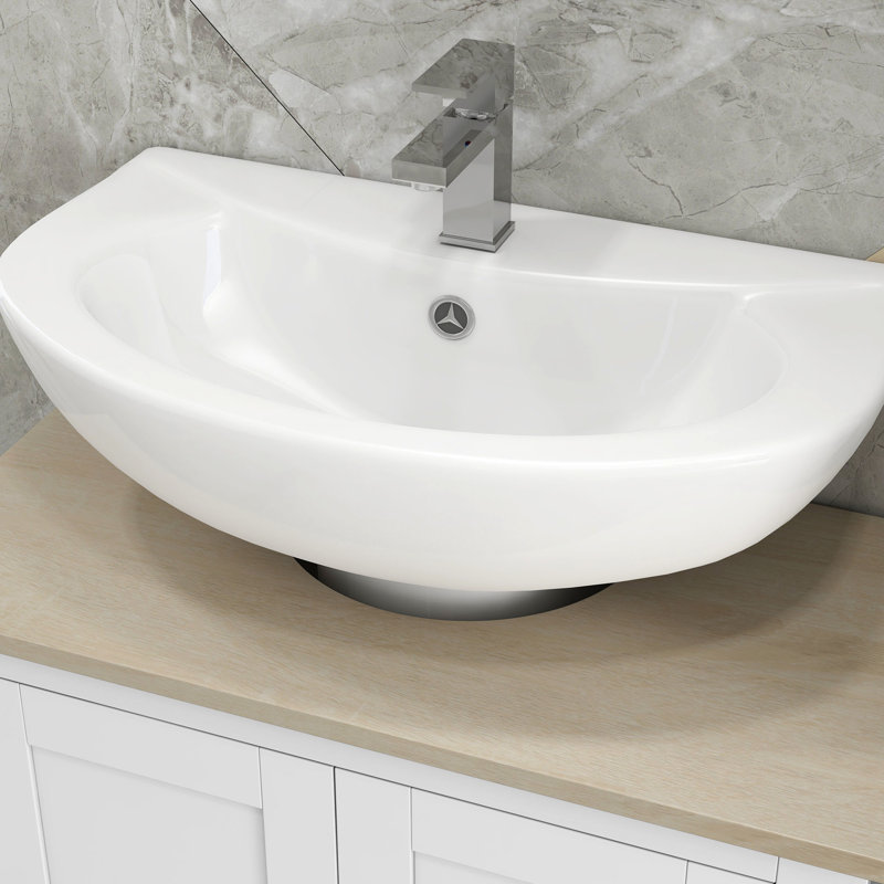Rangement pour salle de bain sous l'évier - armoire en U, tablette réglable, P 11,78 po, armoire en U blanche, rangement supplémentaire,