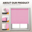 Thermal Blackout Roller Blind - Trimmable Cut to Size - Heavy Duty Metal Tube-1274649707-1268557035