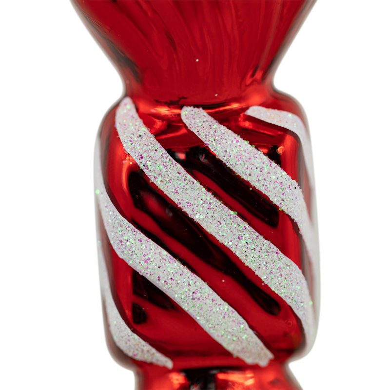 4'' Starburst Glass Finial Ornament