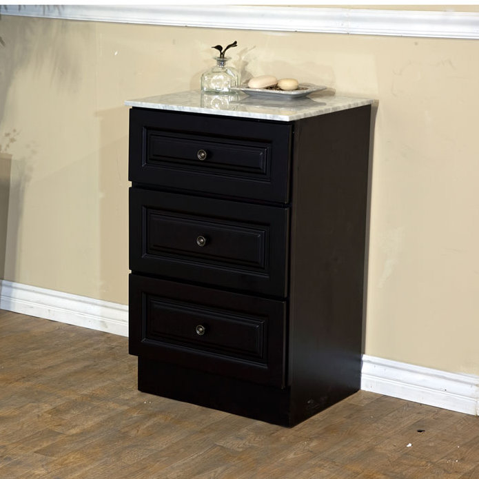 Ghent Solid Wood Freestanding Bathroom Cabinet Bellaterra Home