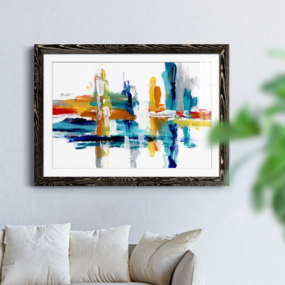 Captive Color III - Peinture encadrée