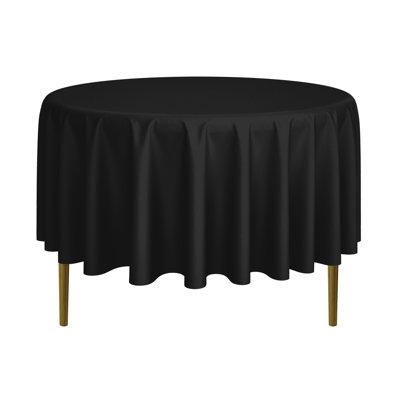 Solid Color Round Tablecloth
