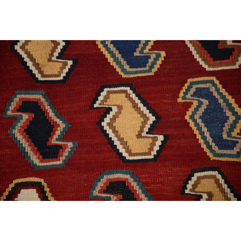 Tapis kilim à teinture végétale 5 x 8 po