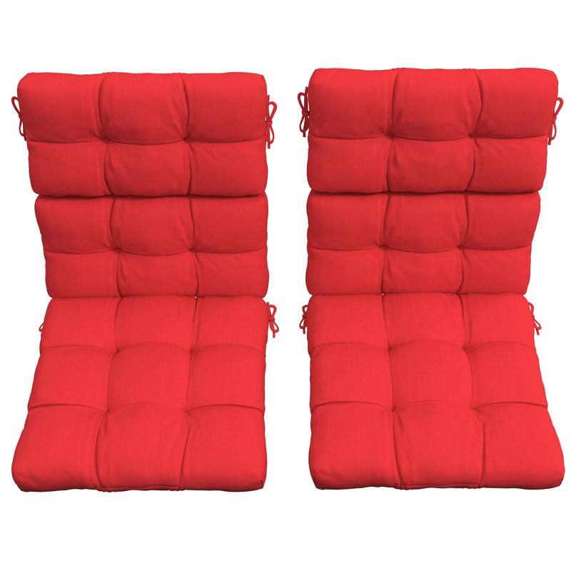 Coussin 2 pièces Red Barrel Studio®, Rouge