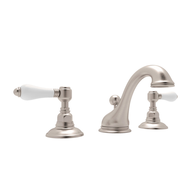 Viaggio® Widespread Bathroom Faucet with Drain Assembly, Satin Nickel