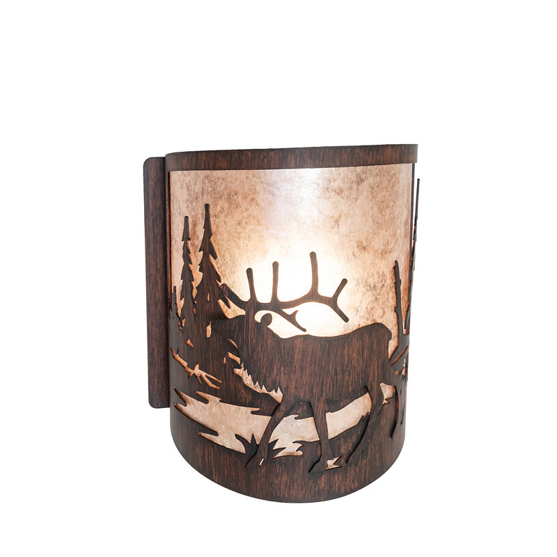 1 - Light Flush Mounted Sconce