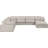 Hunie Upholstered U-Shaped Sectional Reversible-87149766