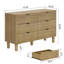 Grantville 6 Drawer 120Cm W Double Dresser-674315710