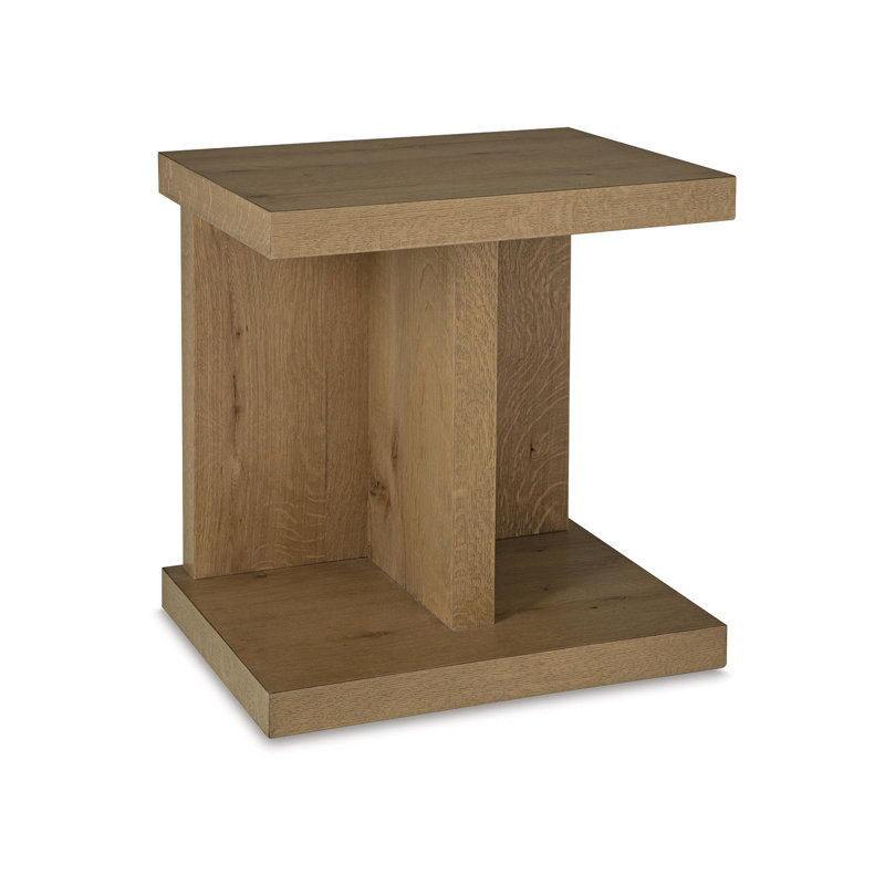 Sumaira End Table and Built-In Outlets