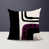 Mauve / noir / blanc cassé