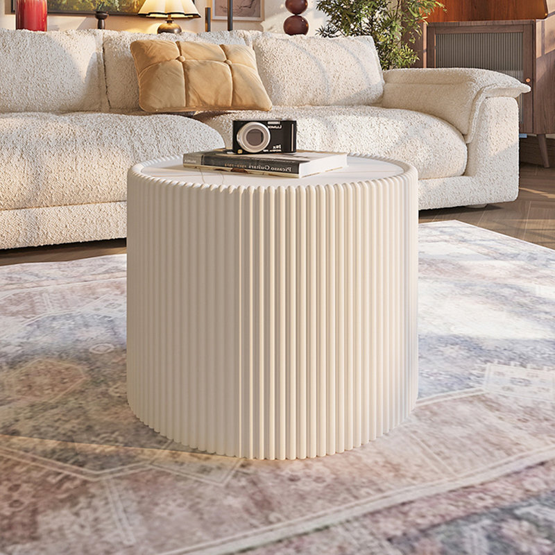 Table basse ronde et moderne