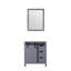 Meuble-lavabo simple l 30 po x P 22 po et miroir 28 po Marsyas-308453359