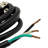 STANLEY® Replacement Grounded Power Cord With Stripped End, 9-Ft., Black