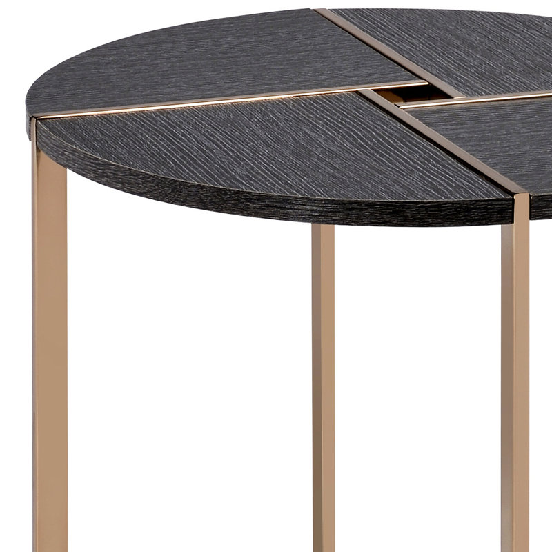 Table de champagne noire - pour les plantes d'intérieur