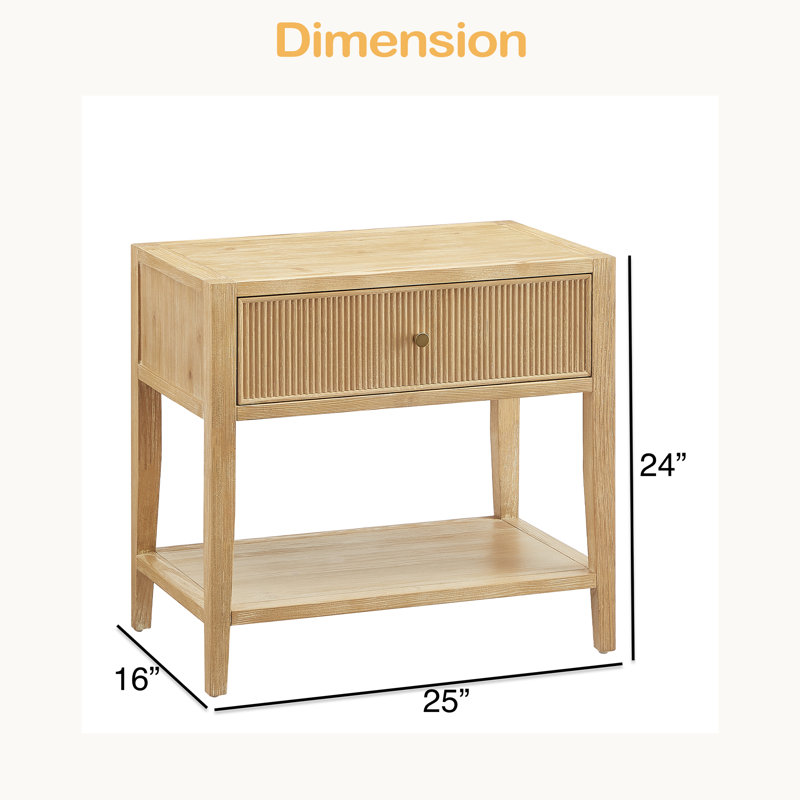 1-Drawer Nightstand