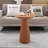 Fluted Pedestal Side Table-1554346346