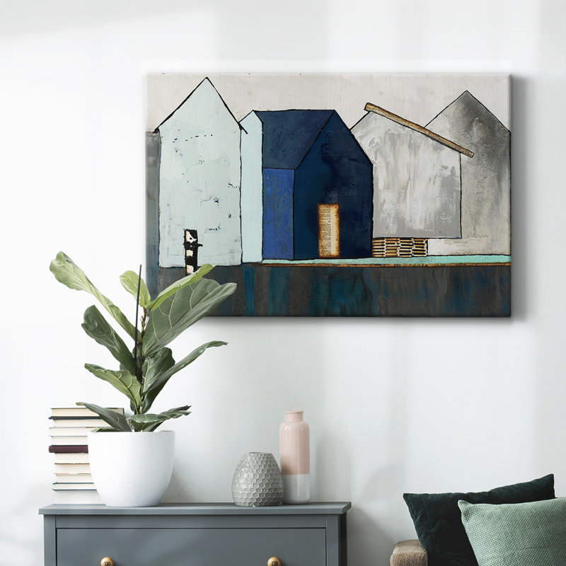 Toile tendue Empty Village-Gallery, H 8 po x l 12 po