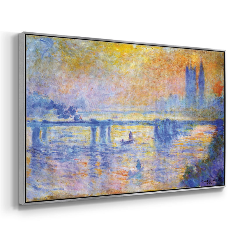 Pont Charing Cross, 1902 01, H 25 po x l 37 po x P 2 po, Argent